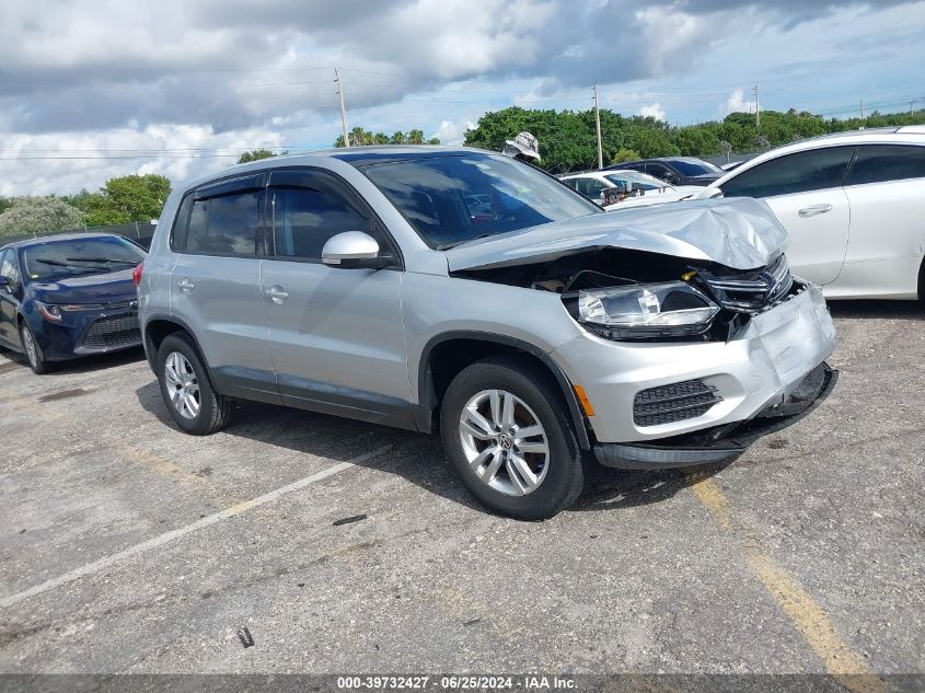 2014 VOLKSWAGEN TIGUAN S