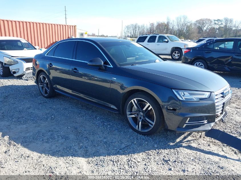 2017 AUDI A4 2.0T PREMIUM