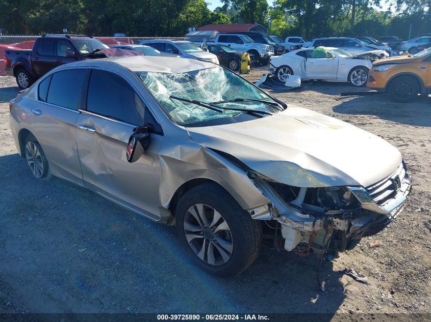 2014 HONDA ACCORD LX