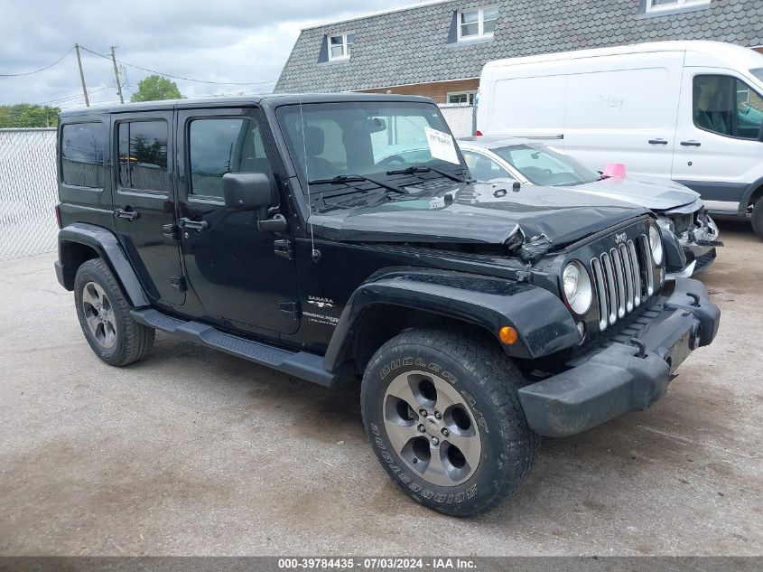 2018 JEEP WRANGLER JK UNLIMITED SAHARA 4X4