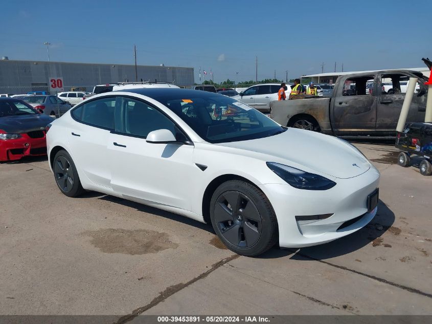 2023 TESLA MODEL 3 REAR-WHEEL DRIVE