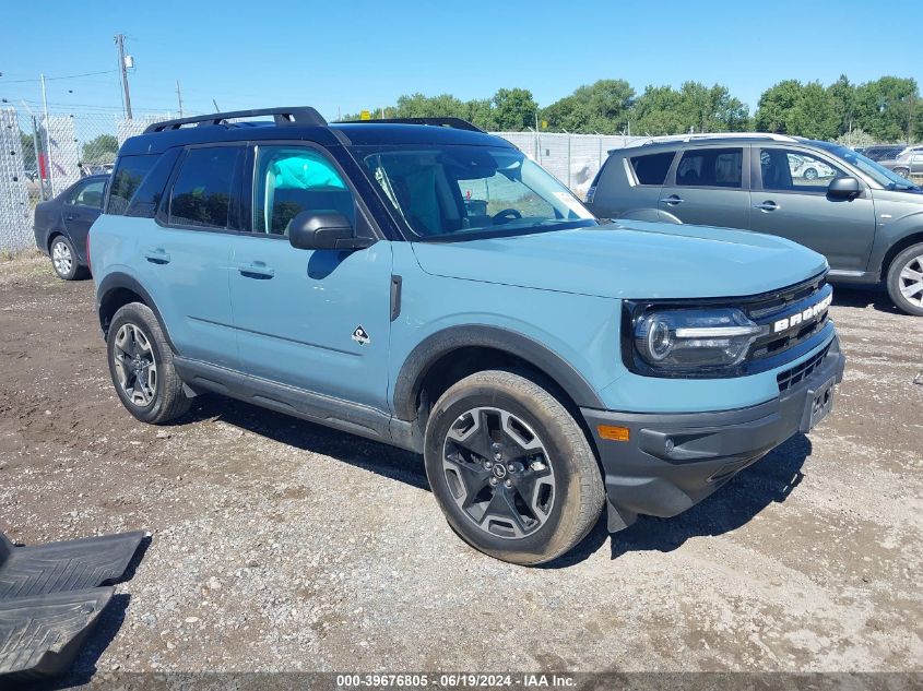 2022 FORD BRONCO SPORT OUTER BANKS