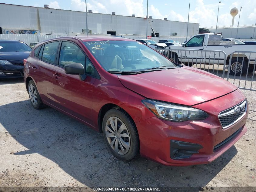 2019 SUBARU IMPREZA 2.0I