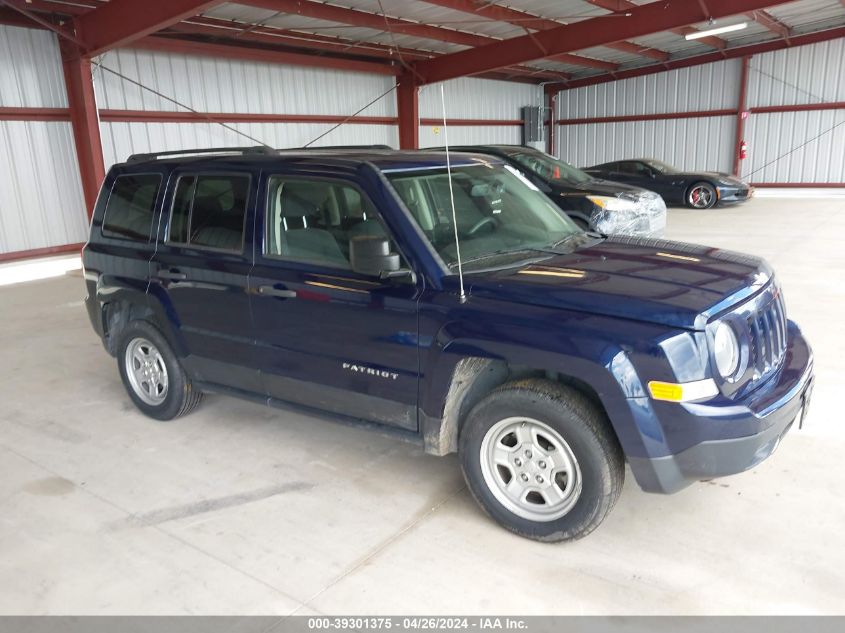 2016 JEEP PATRIOT SPORT