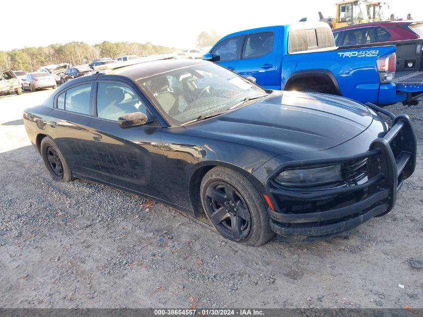 2018 DODGE CHARGER POLICE RWD