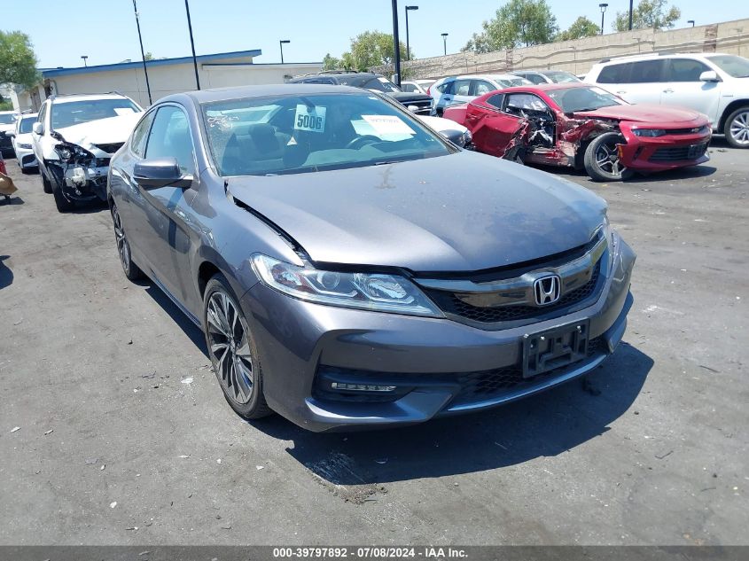 2017 HONDA ACCORD EX-L V6