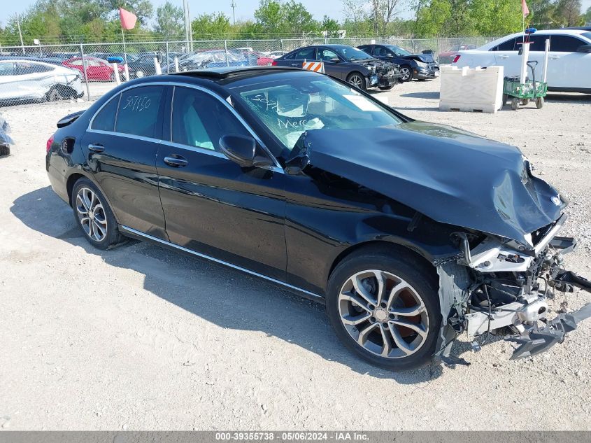 2016 MERCEDES-BENZ C 300 4MATIC/LUXURY 4MATIC/SPORT 4MATIC