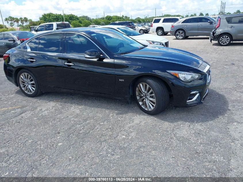 2020 INFINITI Q50 LUXE