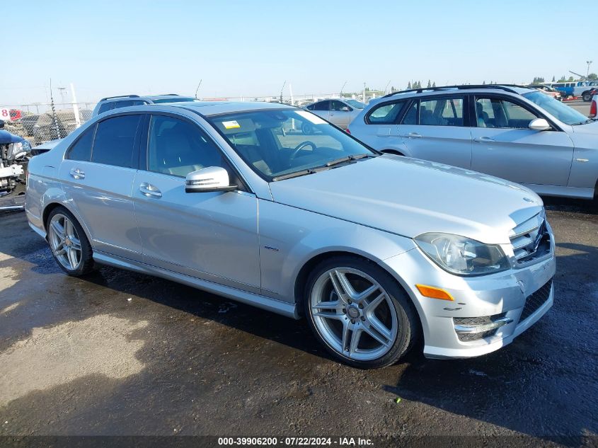 2012 MERCEDES-BENZ C 250 LUXURY/SPORT