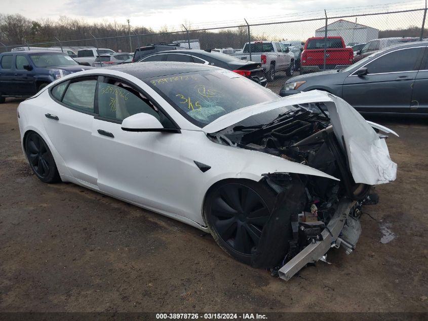 2021 TESLA MODEL S LONG RANGE DUAL MOTOR ALL-WHEEL DRIVE