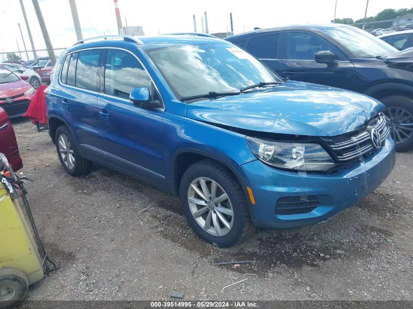 2017 VOLKSWAGEN TIGUAN 2.0T WOLFSBURG EDITION