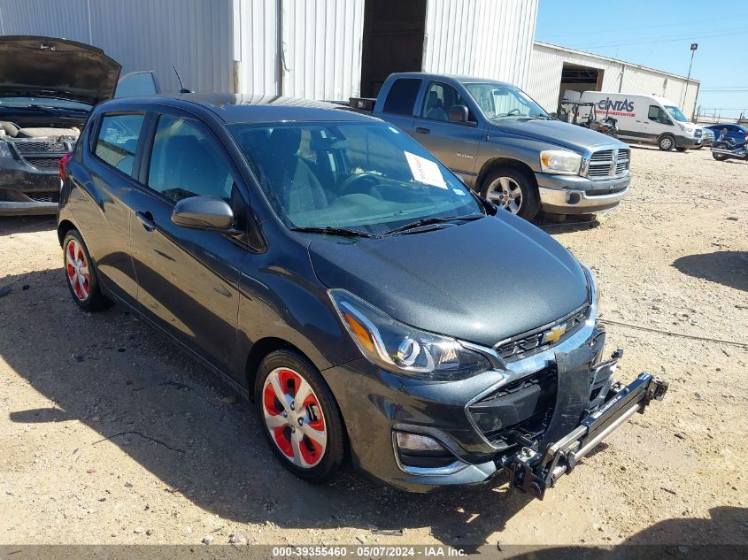 2020 CHEVROLET SPARK FWD 1LT MANUAL