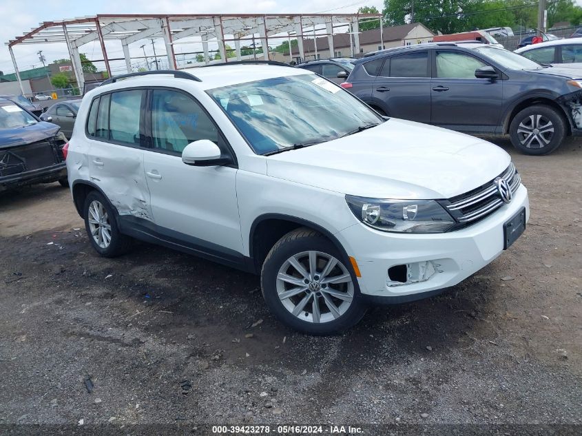 2017 VOLKSWAGEN TIGUAN 2.0T/2.0T S