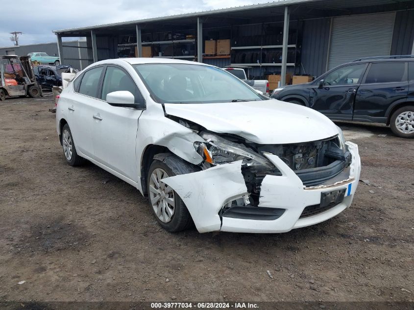 2015 NISSAN SENTRA S