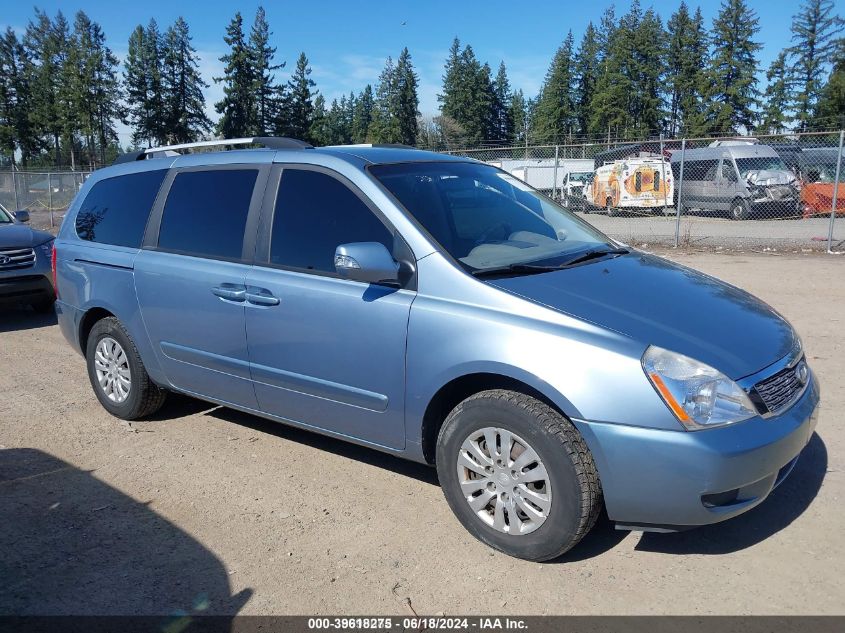 2012 KIA SEDONA LX