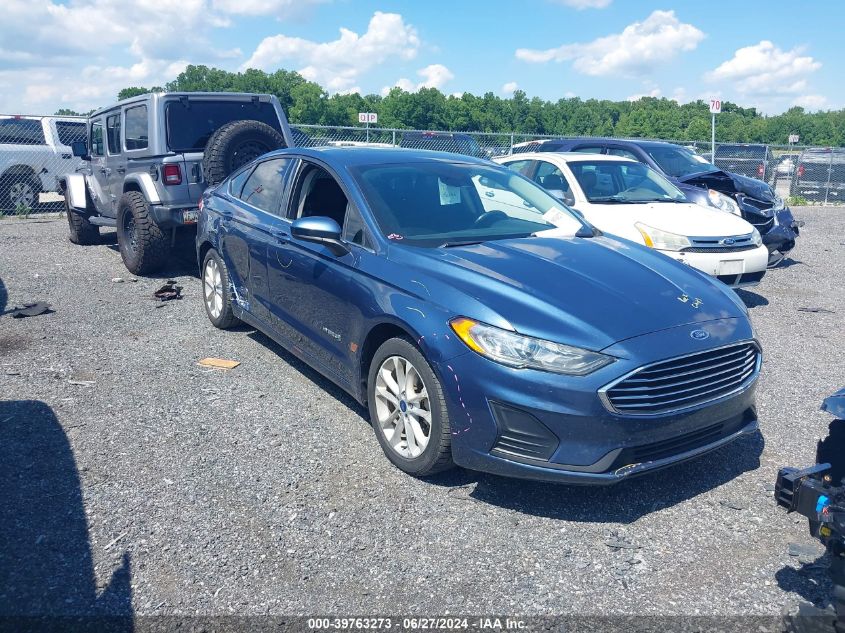 2019 FORD FUSION HYBRID SE