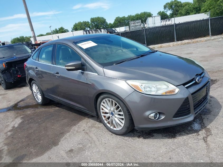 2012 FORD FOCUS SEL