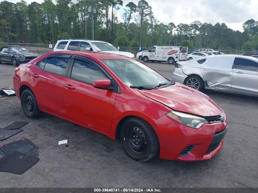 2015 TOYOTA COROLLA L/LE/LE PLS/PRM/S/S PLS