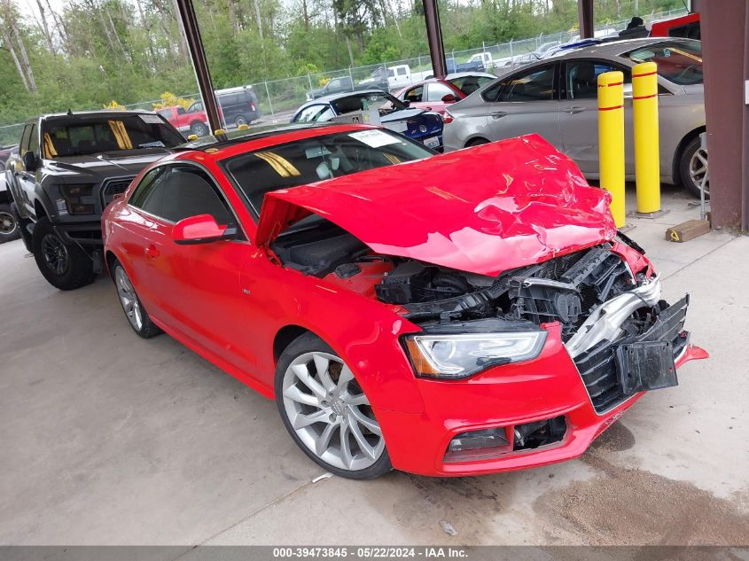 2016 AUDI A5 PREMIUM PLUS S-LINE