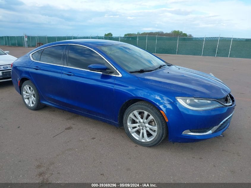 2015 CHRYSLER 200 LIMITED