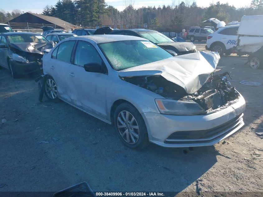 2015 VOLKSWAGEN JETTA 1.8T SE