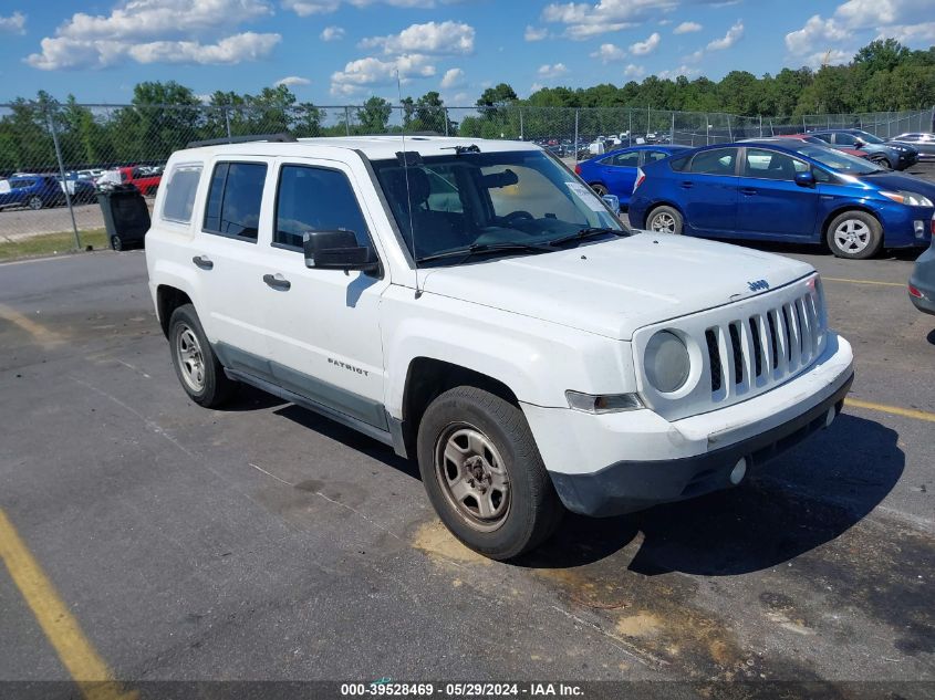 2013 JEEP PATRIOT SPORT