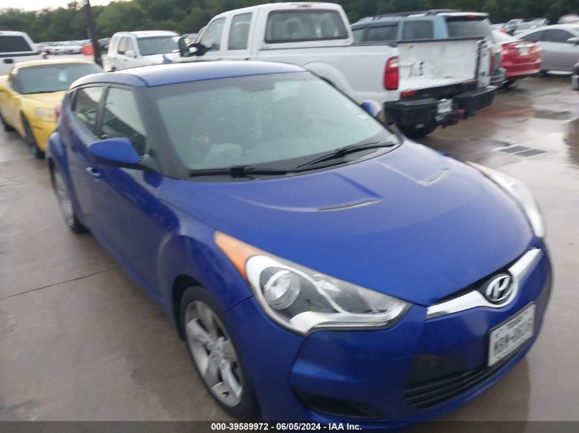 2013 HYUNDAI VELOSTER BASE W/BLACK