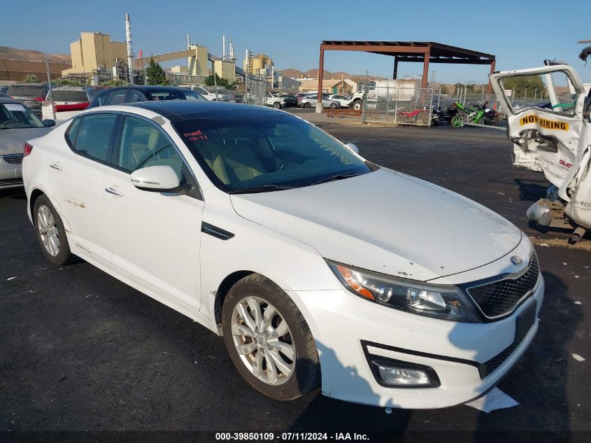 2015 KIA OPTIMA EX