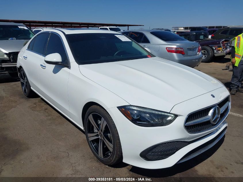 2023 MERCEDES-BENZ C 300 SEDAN