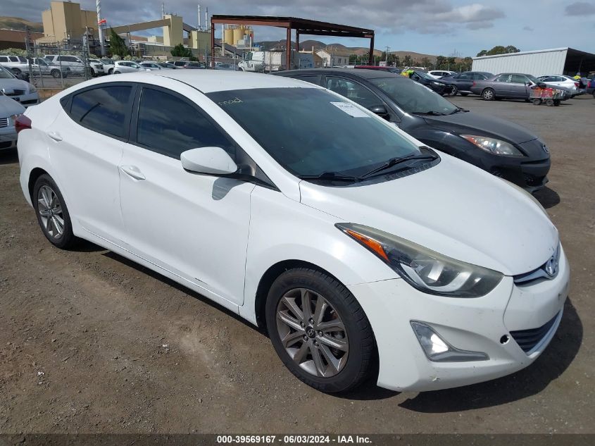 2014 HYUNDAI ELANTRA SE/SPORT/LIMITED