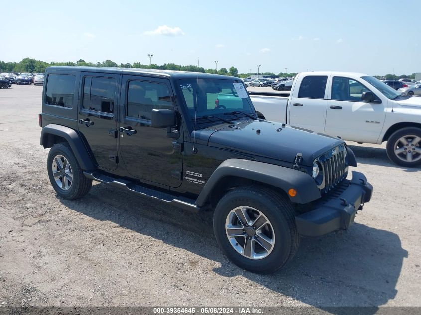 2017 JEEP WRANGLER UNLIMITED SPORT 4X4