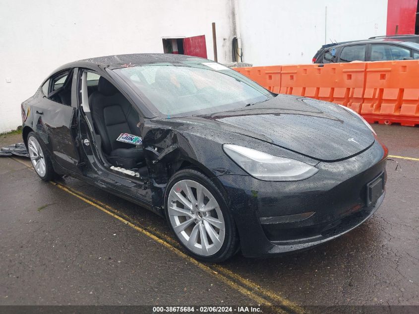 2021 TESLA MODEL 3 LONG RANGE DUAL MOTOR ALL-WHEEL DRIVE