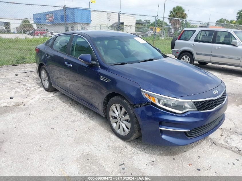 2017 KIA OPTIMA LX