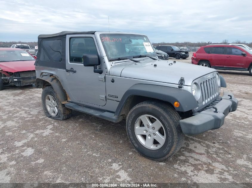 2018 JEEP WRANGLER JK SPORT S 4X4