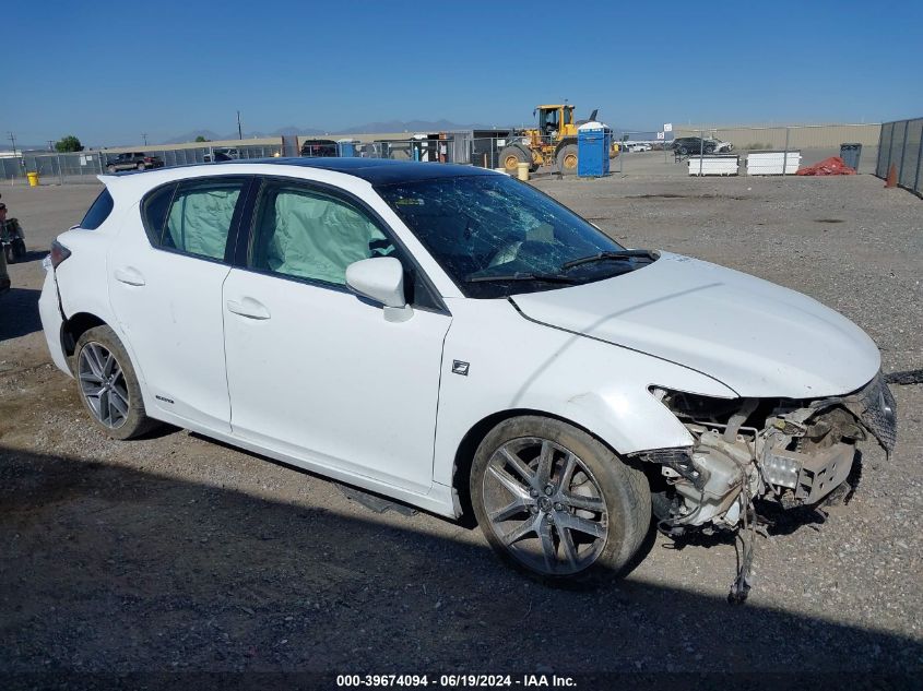 2014 LEXUS CT 200H