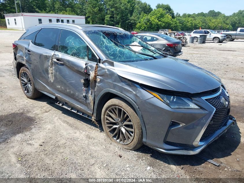 2016 LEXUS RX 350 F SPORT