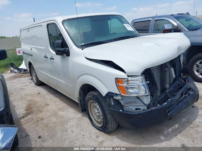 2020 NISSAN NV CARGO NV1500 S STANDARD ROOF V6