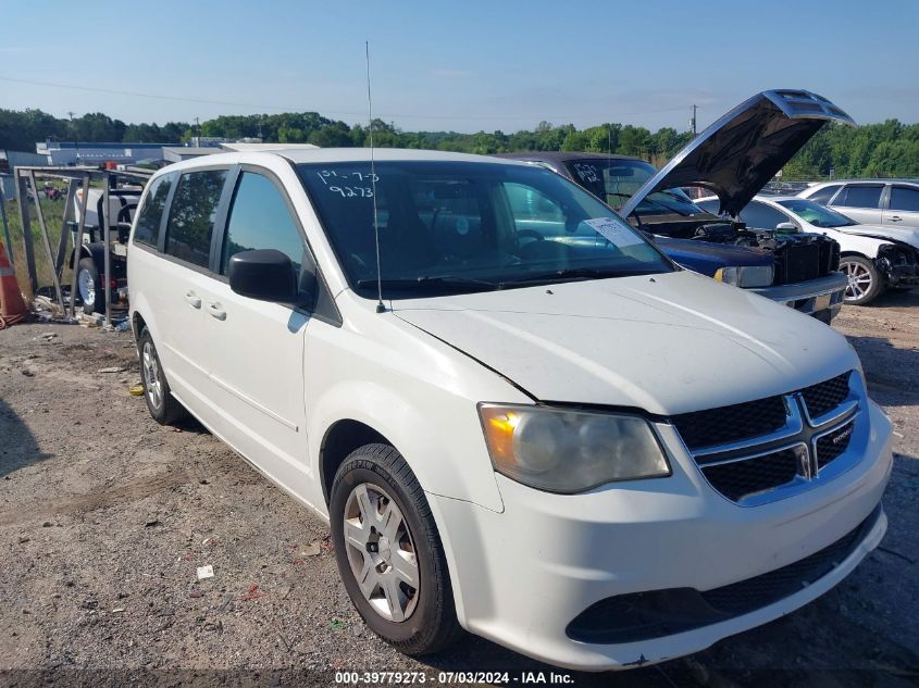 2012 DODGE GRAND CARAVAN SE/AVP