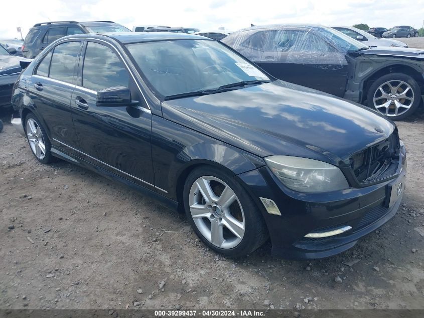 2011 MERCEDES-BENZ C 300 LUXURY 4MATIC/SPORT 4MATIC