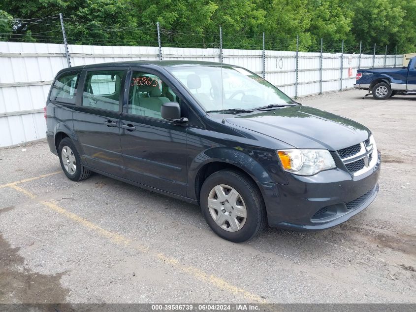 2013 DODGE GRAND CARAVAN AMERICAN VALUE PKG