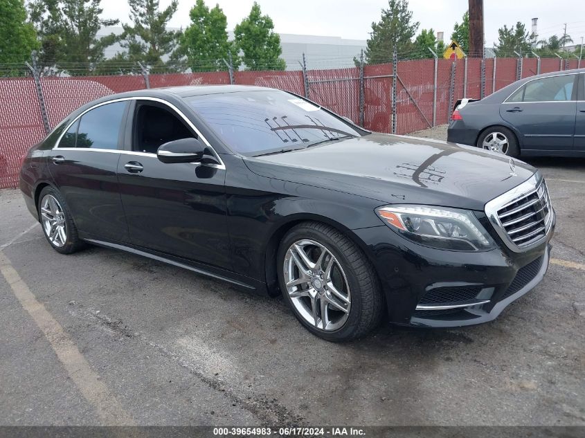 2014 MERCEDES-BENZ S 550