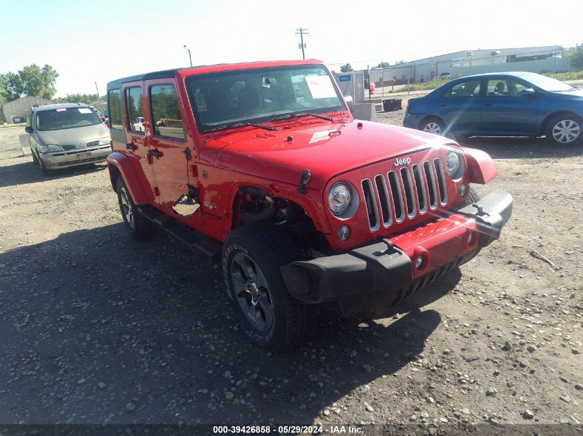 2018 JEEP WRANGLER JK UNLIMITED SAHARA 4X4