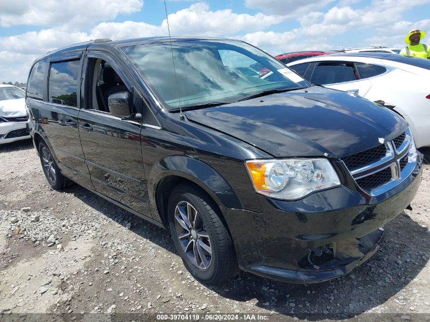 2017 DODGE GRAND CARAVAN SXT