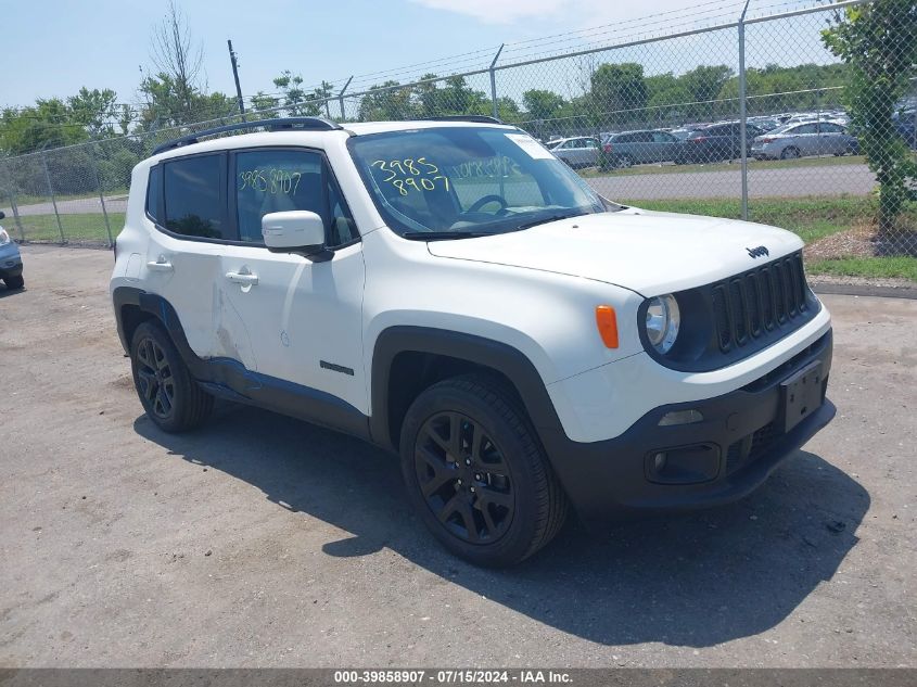 2017 JEEP RENEGADE ALTITUDE 4X4