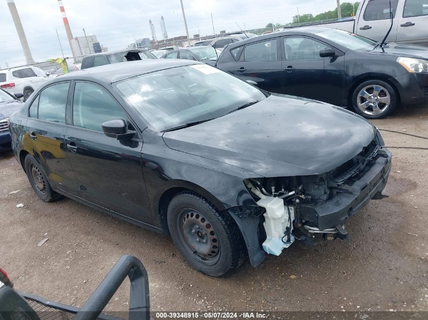 2012 VOLKSWAGEN JETTA 2.0L S