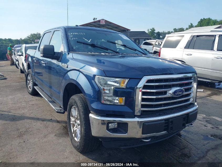 2016 FORD F150 SUPERCREW