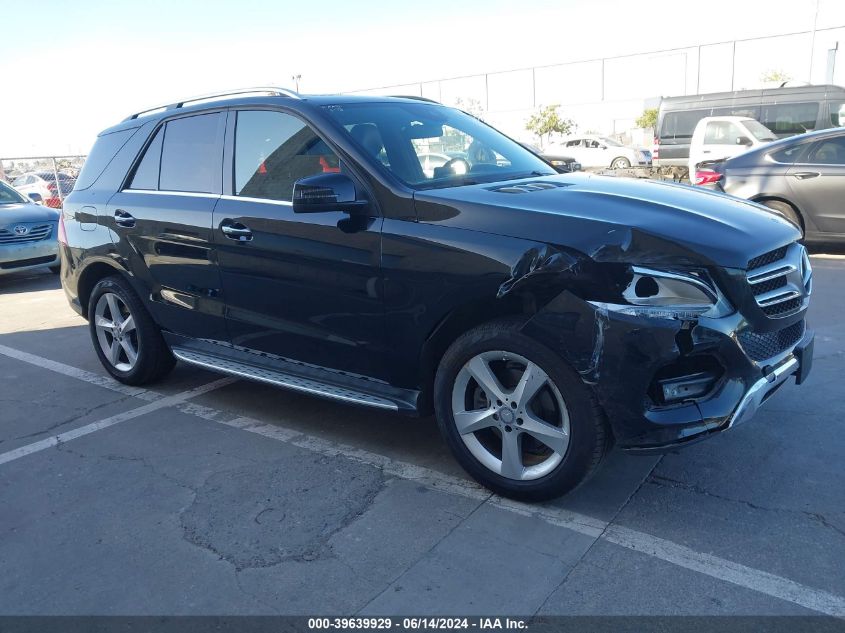 2016 MERCEDES-BENZ GLE 350 4MATIC