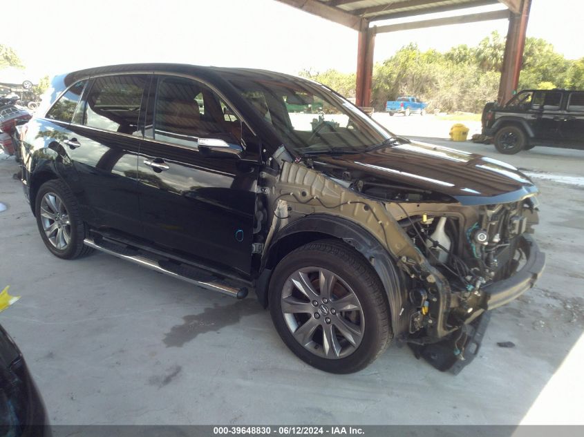 2013 ACURA MDX ADVANCE PACKAGE