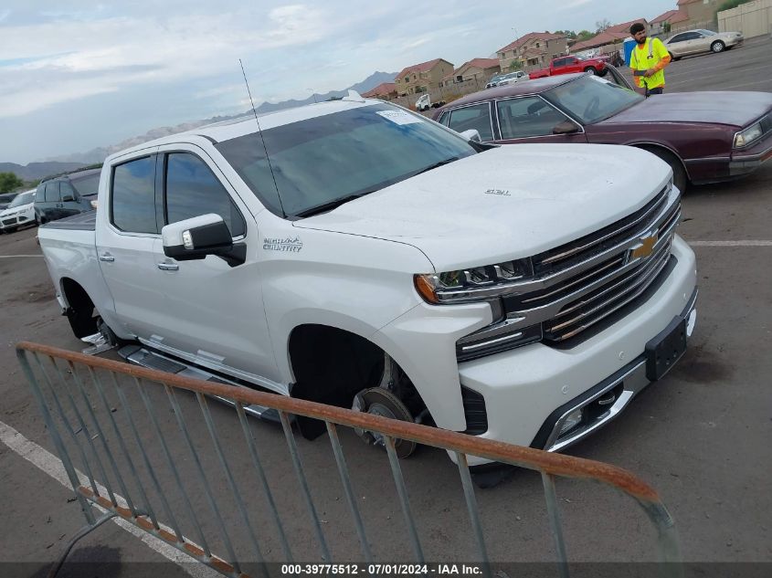 2022 CHEVROLET SILVERADO 1500 LTD 4WD  SHORT BED HIGH COUNTRY