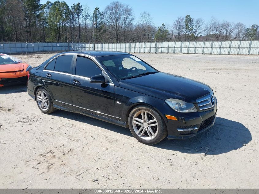 2012 MERCEDES-BENZ C 250 LUXURY/SPORT